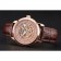 Swiss Piaget Altiplano Rose Gold Skeleton Dial With Diamonds Rose Gold Case Brown Leather Strap