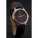 Omega DeVille Prestige Small Seconds Black Dial Gold Case Black Leather Bracelet  622602