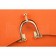 Hermes Stirrup Shoulder Bag Orange   608098