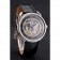 Swiss Hermes Arceau Skeleton Black Dial Blue Hands Stainless Steel Case Black Leather Strap