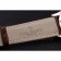 Patek Philippe Calatrava White Dial Diamond Numerals Rose Gold Case Brown Leather Strap  622834