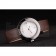 Hermes Classic MOP Dial Brown Leather Strap