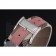 Burberry The City Classic Black Dial Pink Bracelet  622561
