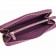 Prada Saffiano Leather Zip Around Small Purple Wallet