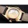 Swiss Patek Philippe Grand Complications Power Reserve Gold Dial And Case Diamond Bezel Black Leather Strap