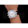 Omega Seamaster Bullhead White Dial Stainless Steel Case Black Leather Strap  622825