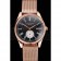 Patek Philippe Calatrava Small Seconds Black Engraved Dial Rose Gold Case And Bracelet