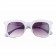 Miu Miu Square White Frames Sunglasses 307882