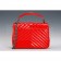 Saint Laurent College Monogram Patent Leather Medium Red Bag 18927014