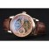 Patek Philippe Dual Time Moonphase Tourbillon Gold Skeletonised Dial Rose Gold Case Brown Leather Strap