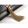 Saint Laurent Medium Cassandre Tassel Black Bag 608308
