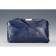 Burberry Check Embossed Dark Blue Leather Clutch Bag 18926913