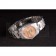 Rolex Datejust Polished Stainless Steel Orange Flowers Dial Diamond Plated