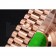 Swiss Rolex Day Date 40 Rose Gold Etched Dial Rose Gold Case And Bracelet