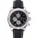 Breitling Chronomat 13 Stainless Steel Case Black Dial Black Leather Bracelet 622237