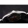 Swiss Patek Philippe Calatrava Black Openworked Dial Diamond Bezel Stainless Steel Case And Bracelet