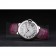 Cartier Ballon Bleu 38mm White Dial Stainless Steel Case Purple Leather Bracelet