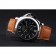 Panerai Luminor Power Reserve Black Dial Steel Case Brown Leather Bracelet