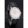 Blancpain Villeret Ultra Slim White Groved Dial Gold Numerals Stainless Steel Case Black Leather Strap
