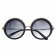 Miu Miu Round Embellished Black Frame Sunglasses 308435
