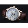 Patek Philippe Grand Complications White Dial Brown Leather Bracelet