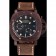 Panerai Luminor Submersible Black Dial Brown Case Brown Leather Strap