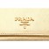 Prada Continental Wallet with Strap Gold