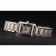 Cartier Tank Francaise 22mm White Dial Stainless Steel Case Two Tone Bracelet