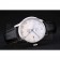 Omega Swiss DeVille Stainless Steel Bezel Black Leather Strap 7620