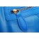 Celine Mini Luggage Blue Leather/Suede Leather
