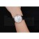 Cartier Ronde Second Time Zone White Dial Stainless Steel Case With Diamonds Black Leather Strap  622804