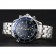 Swiss Omega Seamaster Chronograph 300m Blue Dial Blue Bezel Stainless Steel Case And Bracelet