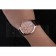 Patek Philippe Geneve Two Dial Rose Dial Rose Gold Bezel Brown Leather Band  622149