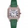 Cartier Santos 100 Diamond Rose Gold Bezel 621912