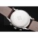 Patek Philippe Chronograph White Dial With Diamond And Blue Markings Stainless Steel Case Brown Leather Strap