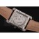 Swiss Cartier Tank MC White Dial Stainless Steel Case Brown Leather Strap