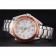 Omega Seamaster GMT White Dial Orange Bezel Stainless Steel Case  622718