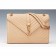 Saint Laurent Classic Monogram Satchel Beige 607881