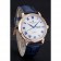 Patek Philippe Calatrava White Dial Blue Roman Numerals Gold Case Blue Leather Bracelet 1454056