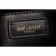 Saint Laurent Medium Fringed Leather Satchel Black