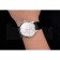 Swiss Vacheron Constantin Traditionnelle Power Reserve White Dial Stainless Steel Case Black Leather Strap