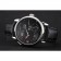 A. Lange & Sohne Grand Lange 1 Moon Phase Black Dial Stainless Steel Case Black Leather Strap