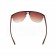 Prada Sporty Square Brown Frame Linea Rossa Logo Sunglasses 308310