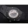 Hublot Classic Fusion Diamond Skull Dial Black Steel Case Black Leather Strap  622815