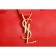 Saint Laurent Monogram Cabas Small Leather Bag Red