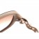 Hermes Oversized Round Frame Beige Sunglasses 308098