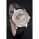 Swiss Piaget Altiplano Skeleton Dial With Diamonds Stainless Steel Case Black Leather Strap