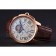 Cartier Calibre Tourbillon White Dial Gold Case Brown Leather Strap  622753