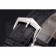 Patek Philippe Calatrava White Dial Ribbed Bezel Stainless Steel Case Black Leather Strap