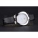 Omega Ladies Watch White Dial Stainless Steel Case Black Leather Strap  622818